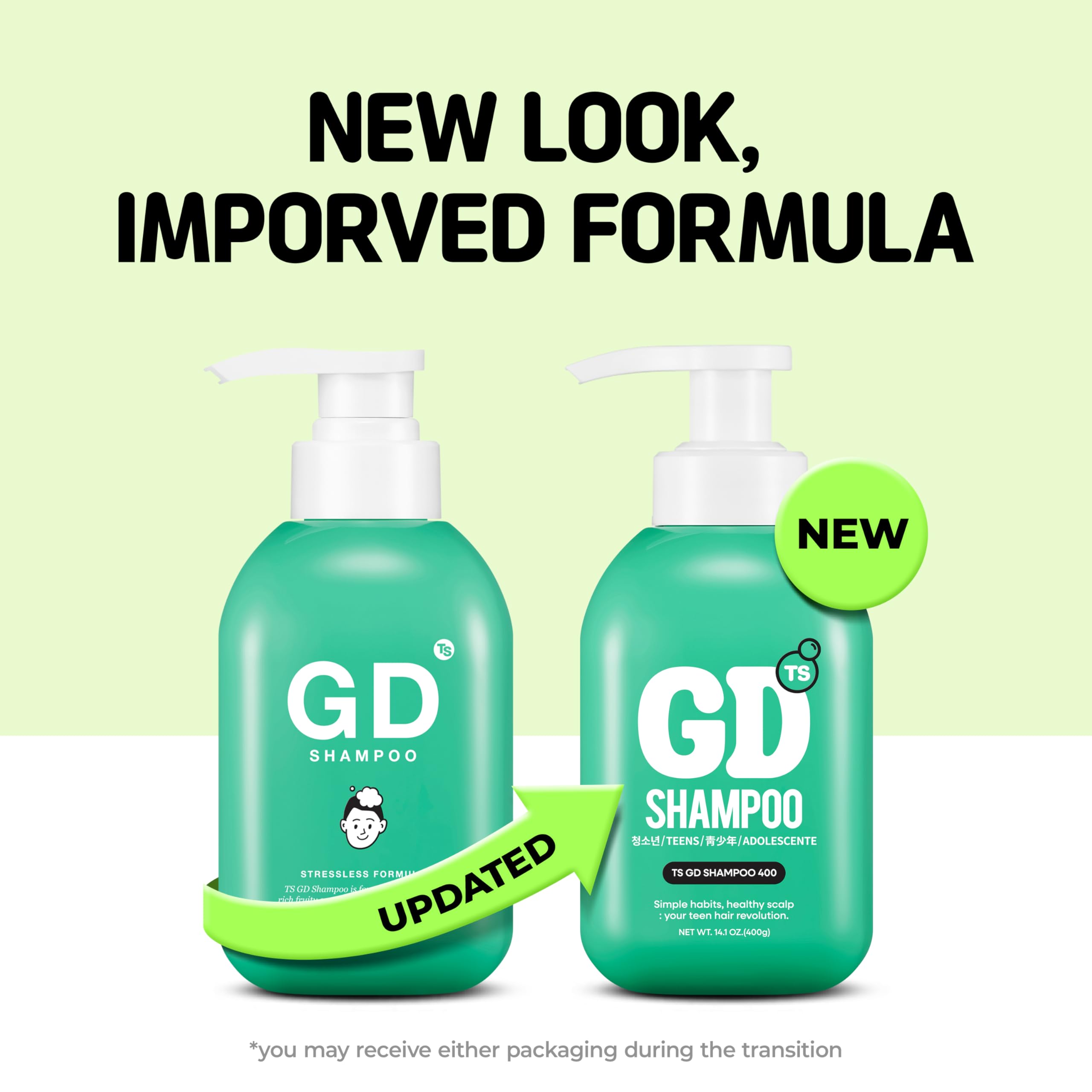 TS GD Champú: cuidado diario para cabello juvenil.