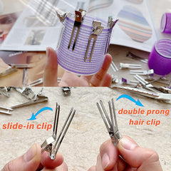 TSEROFAY bolsa de terciopelo para guardar clips y mantener el kit organizado.