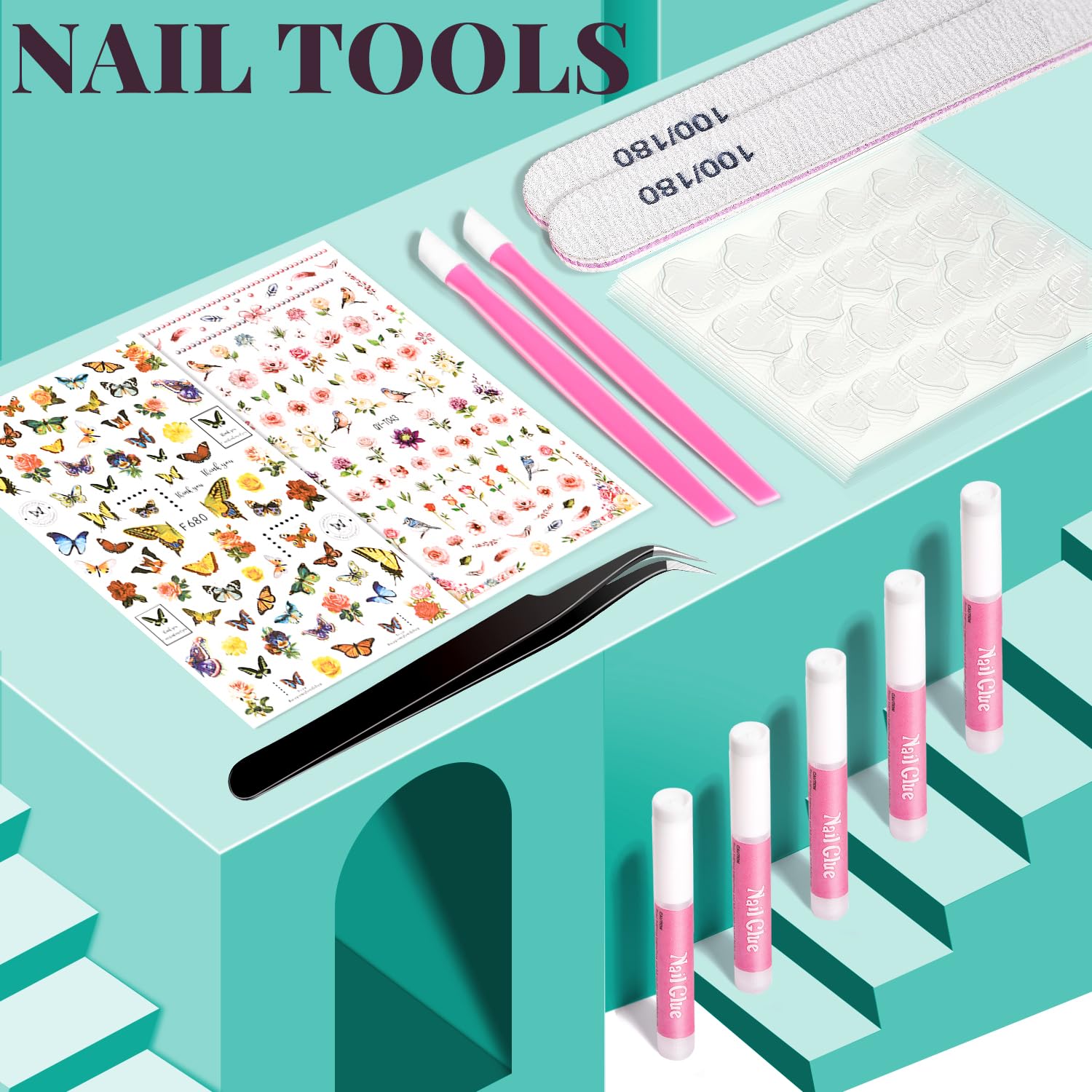 TsMADDTs beginner-friendly home manicure kit for easy at-home nails.