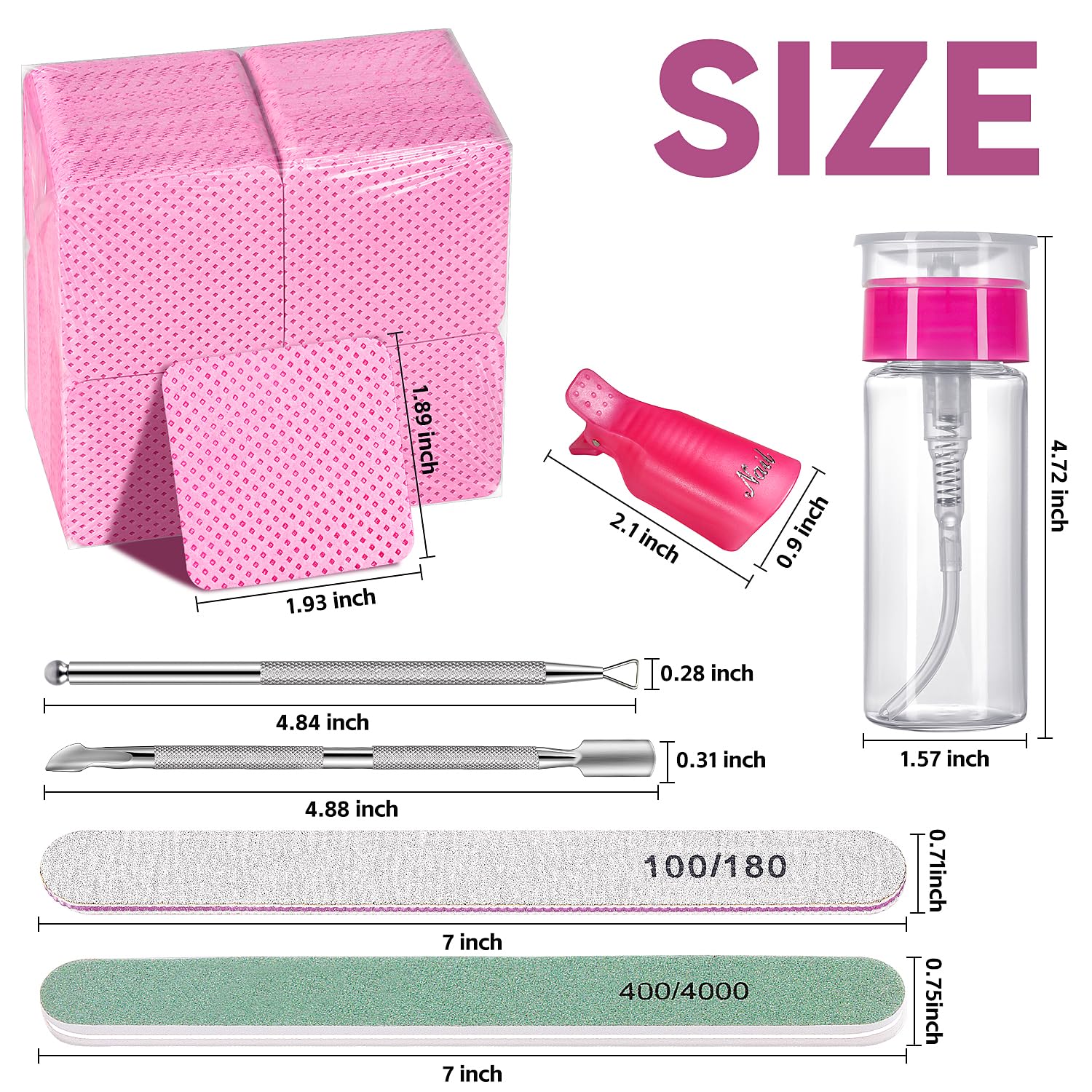 Buffer de uñas 400/4000 para pulir y suavizar.