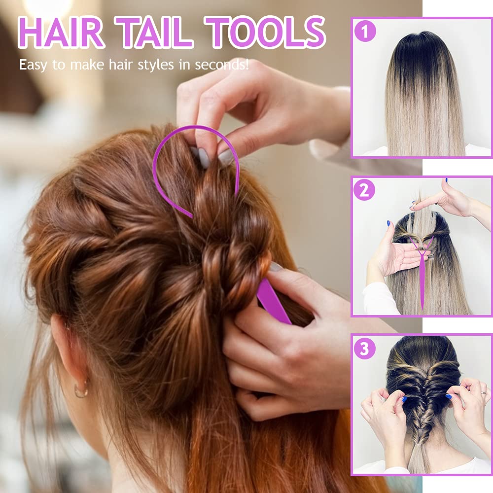 TsMADDTs herramienta bucle para pelo, tamaño pequeño, ideal para detalles.