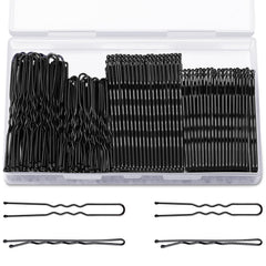 Horquillas en U negras TsMADDTs de 2.4 pulgadas con agarre duradero para peinados