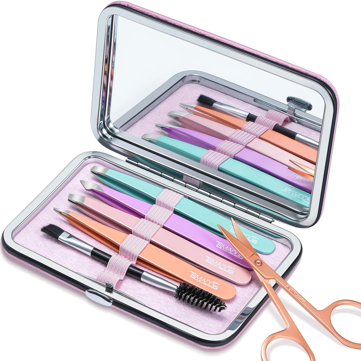 TsMADDTs pinzas cejas precisas para retoques suaves y exactos