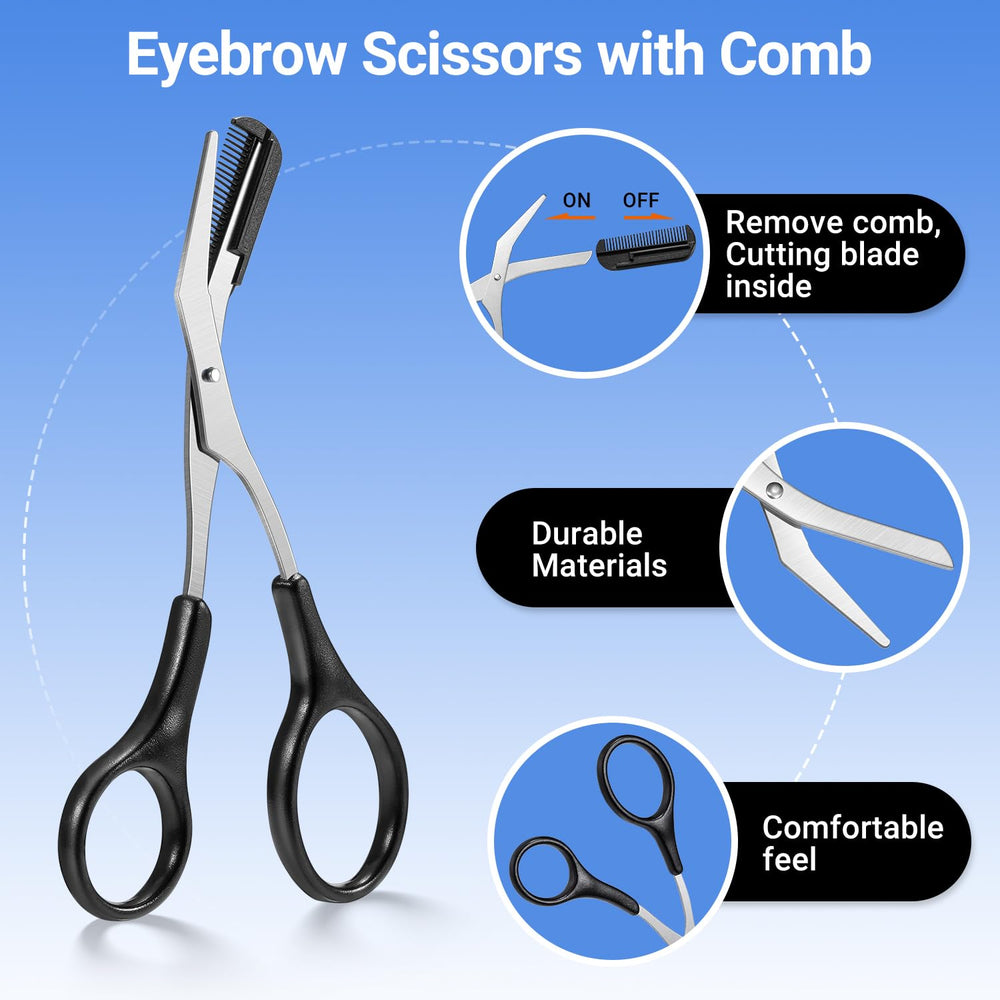 TsMADDTs navaja cejas con hoja intercambiable para contornear.