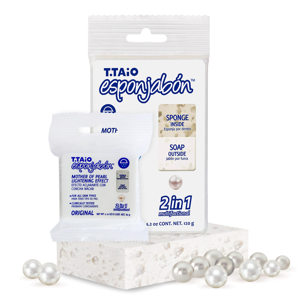 T.Taio Esponjabon Madre de Perla para ducha: experiencia refrescante.