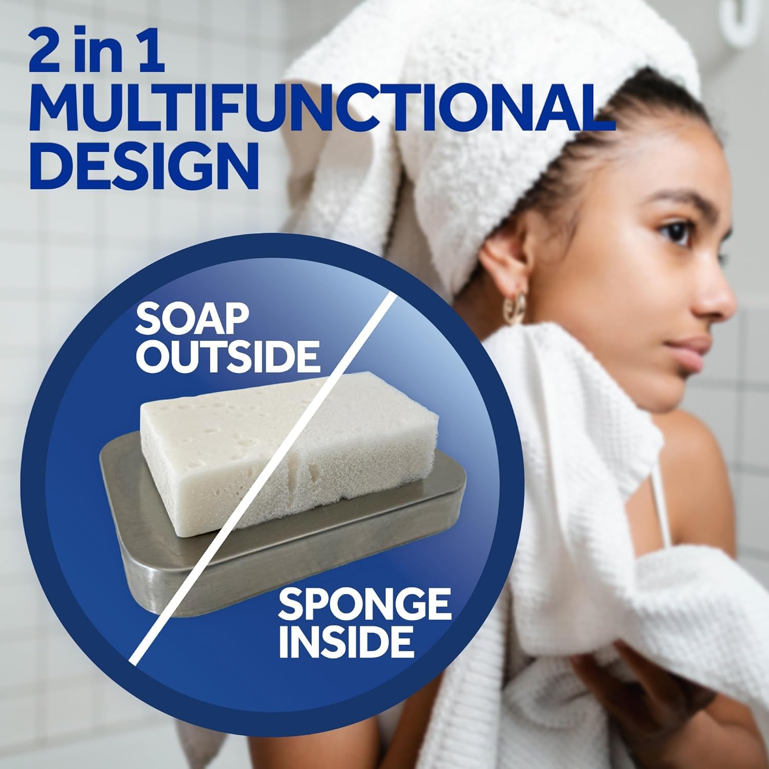 Exfoliación suave con T.Taio Esponjabon Madre de Perla para piel radiante.