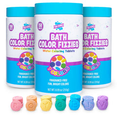 Tub Works Bath Color Fizzies: colores vivos para una hora de baño divertida