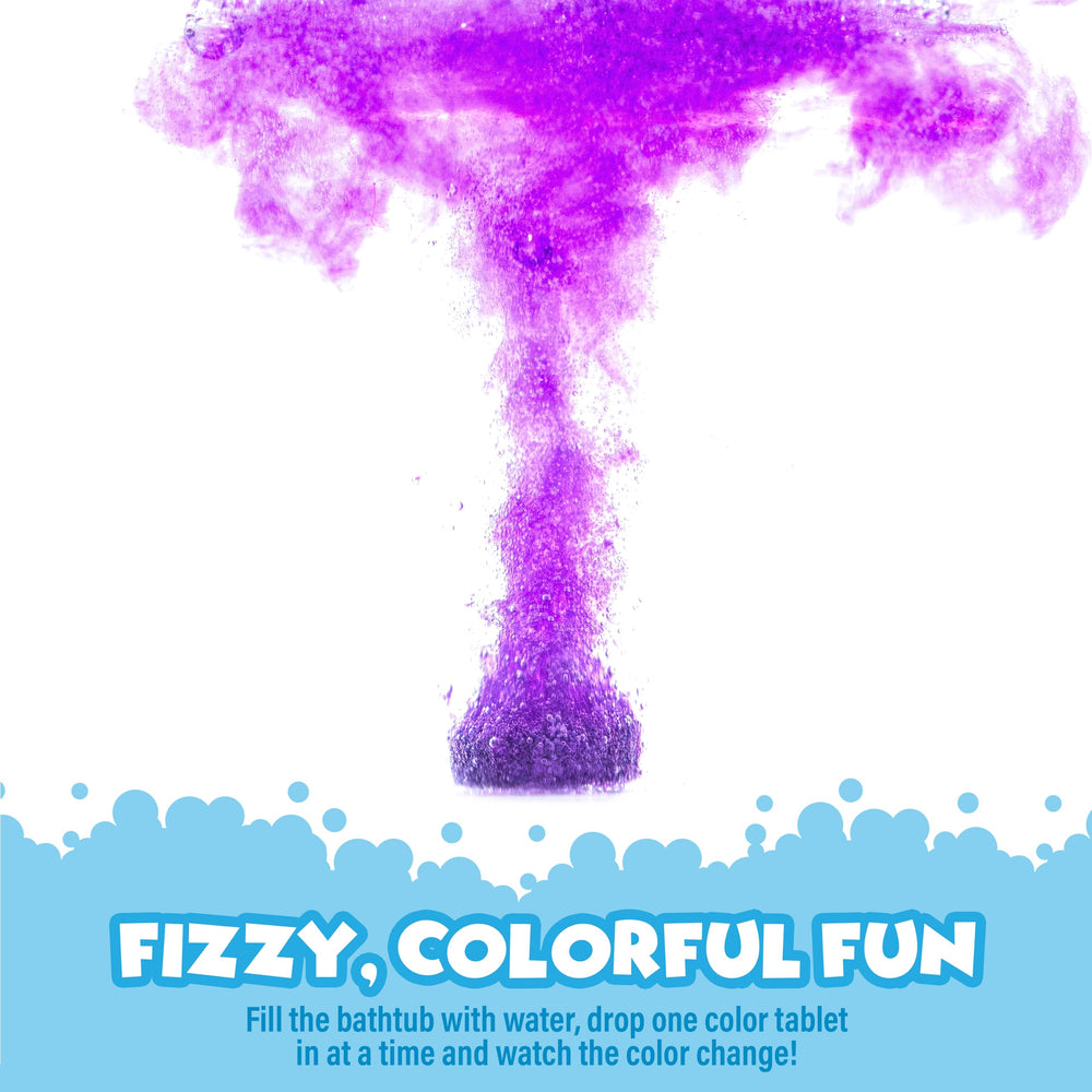 Tub Works Bath Color Fizzies: ideales para niños de 3 años en adelante