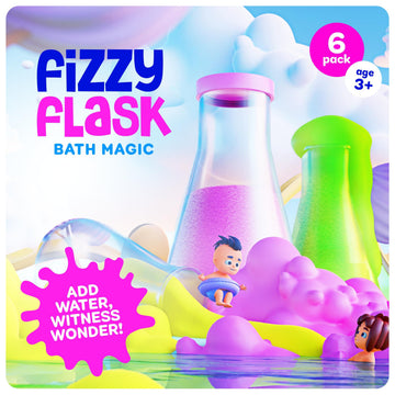 Tubby Tots burbujas de baño coloridas para juego imaginativo y seguro