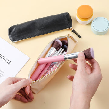 Tucnoeu bolso cosmético mini cierre suave para uso cómodo.