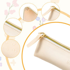 Tucnoeu bolso cosmético mini material PU lujo, acabado resistente al agua.