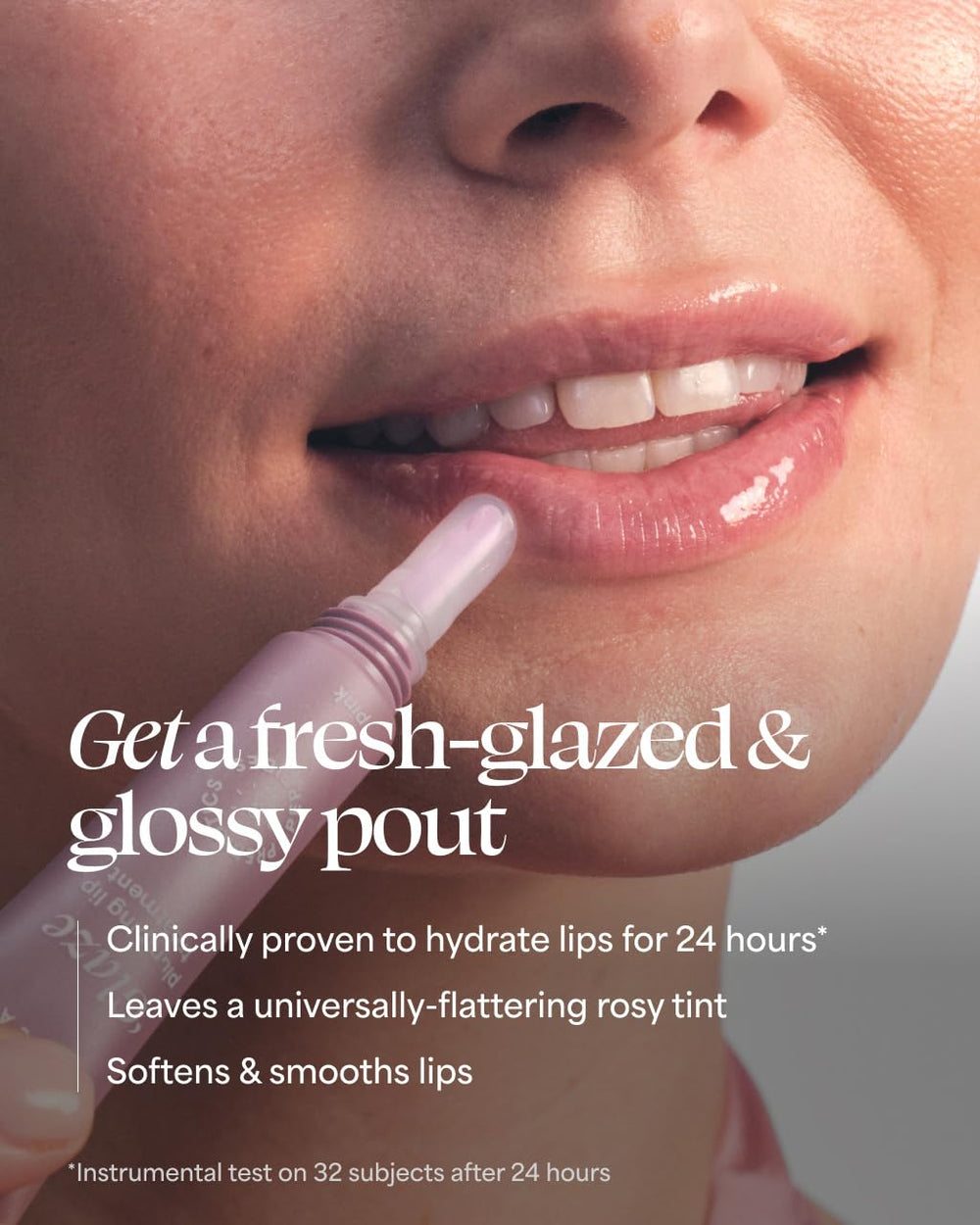 Empaque elegante de Rose Glow, ideal para regalo.