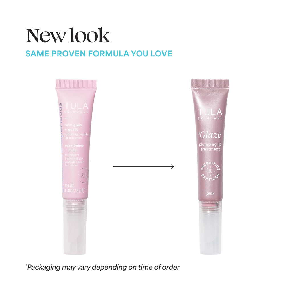 Textura cremosa del bálsamo Rose Glow, labios suaves y nutridos.