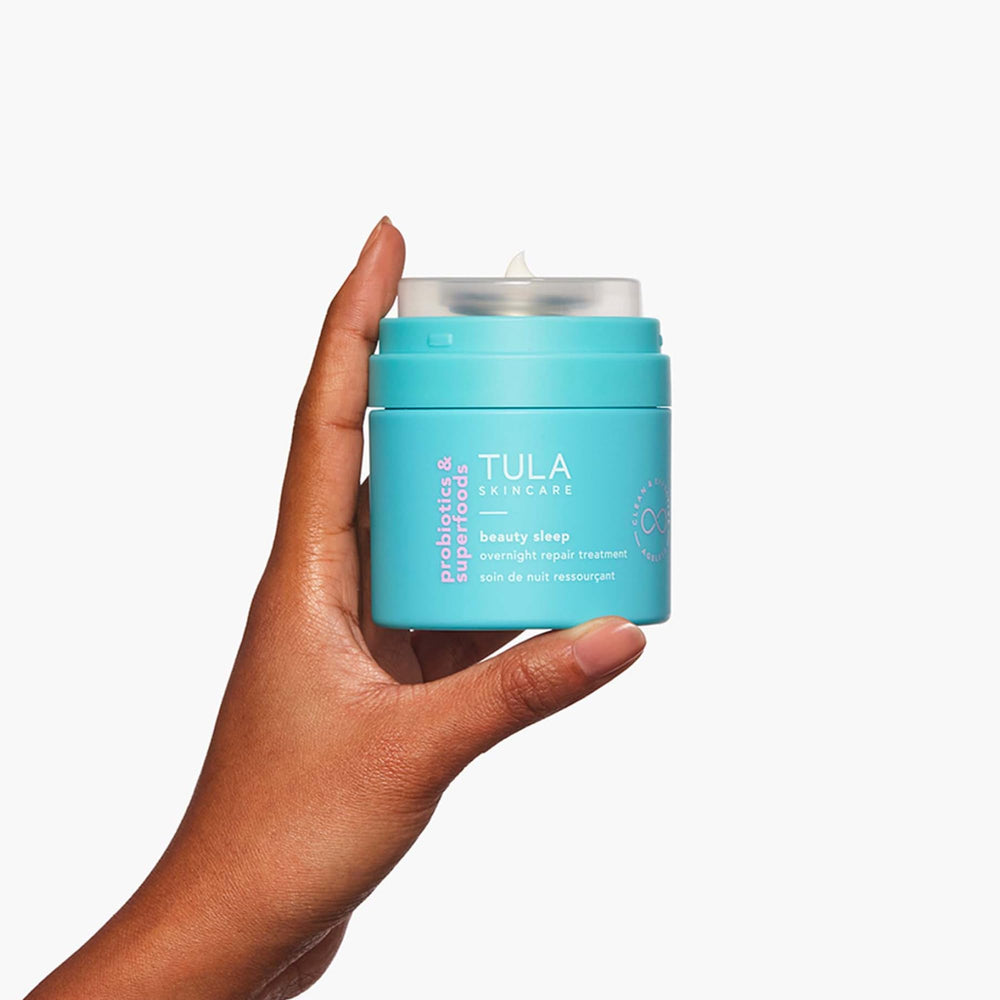 Extraits-probiotiques TULA fortifiant la barrière cutanée.