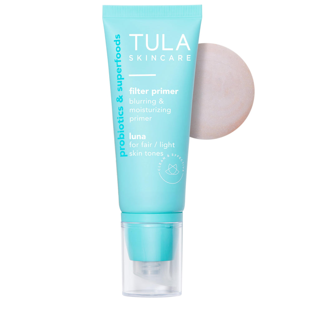 TULA Luna: primer de filtro facial para una aplicación suave y uniforme