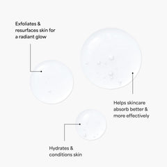 TULA Secret Solution Tónico con probióticos para hidratación suave durante la rutina.