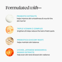 Aplicación facial con gotas del tratamiento iluminador de TULA
