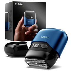 Tulzim Afeitadora de lámina, vista frontal, afeitado suave y preciso