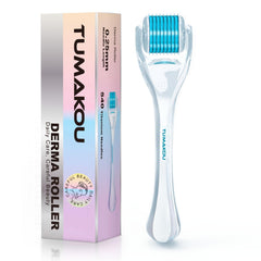 TUMAKOU Derma Roller para la cara, fácil de usar para principiantes