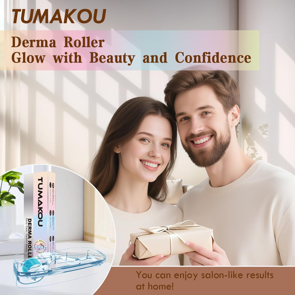 TUMAKOU Derma Roller uso fácil para principiantes