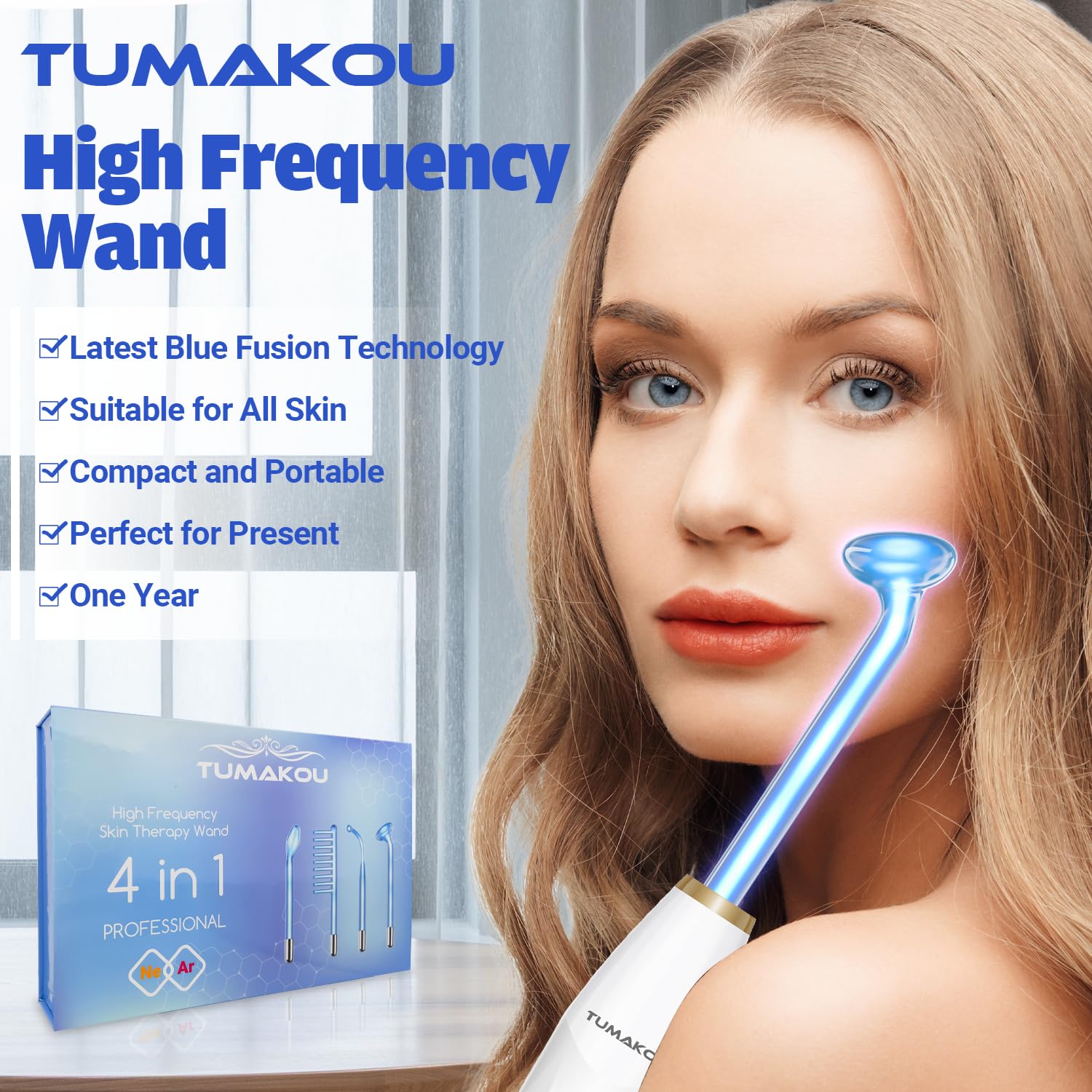 TUMAKOU experiencia facial fresca y suave durante cada sesión.