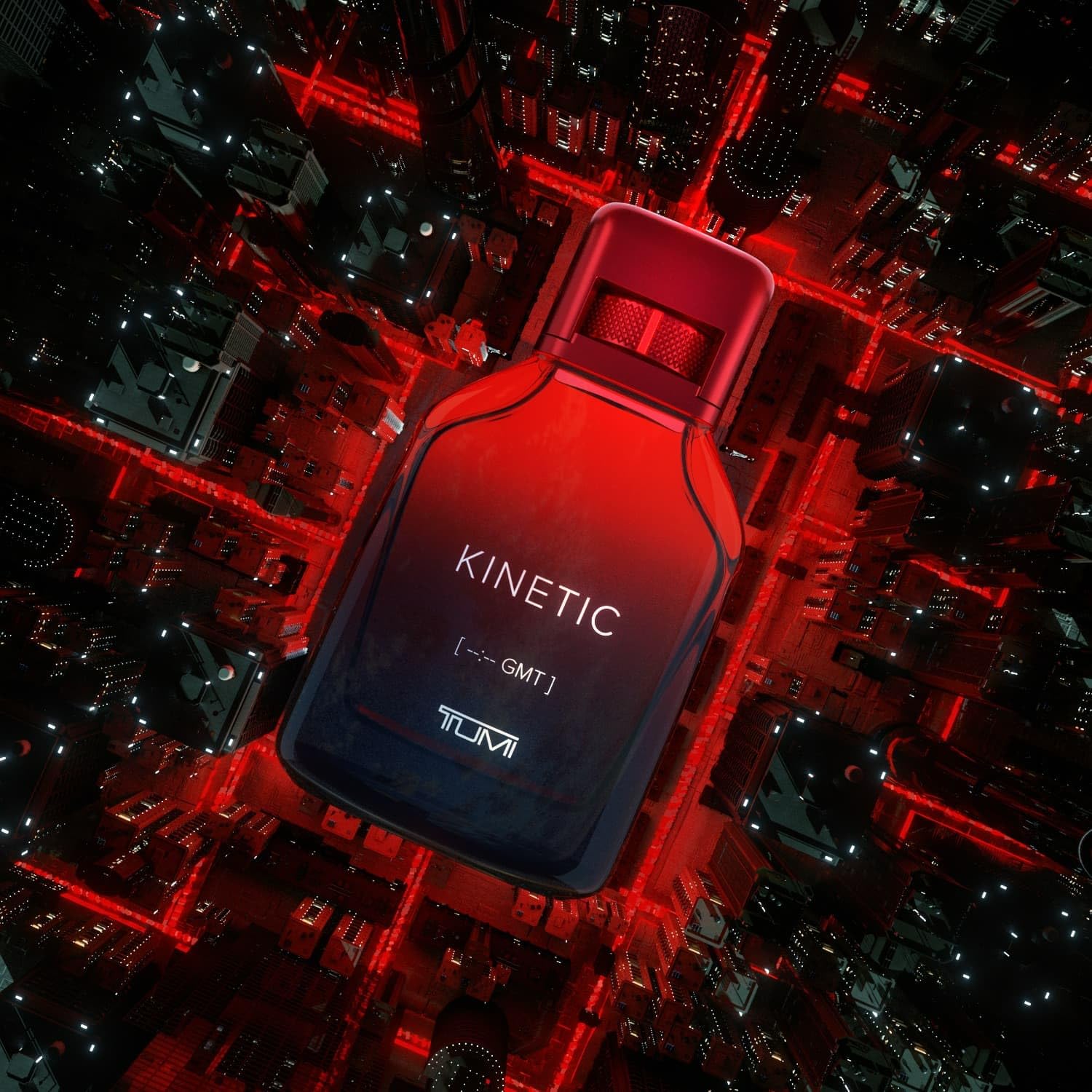 Tumi Kinetic para hombres, etiqueta de diseño que transmite sofisticación.