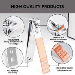 Conjunto Tumkun para uñas y cejas, exfoliación suave.