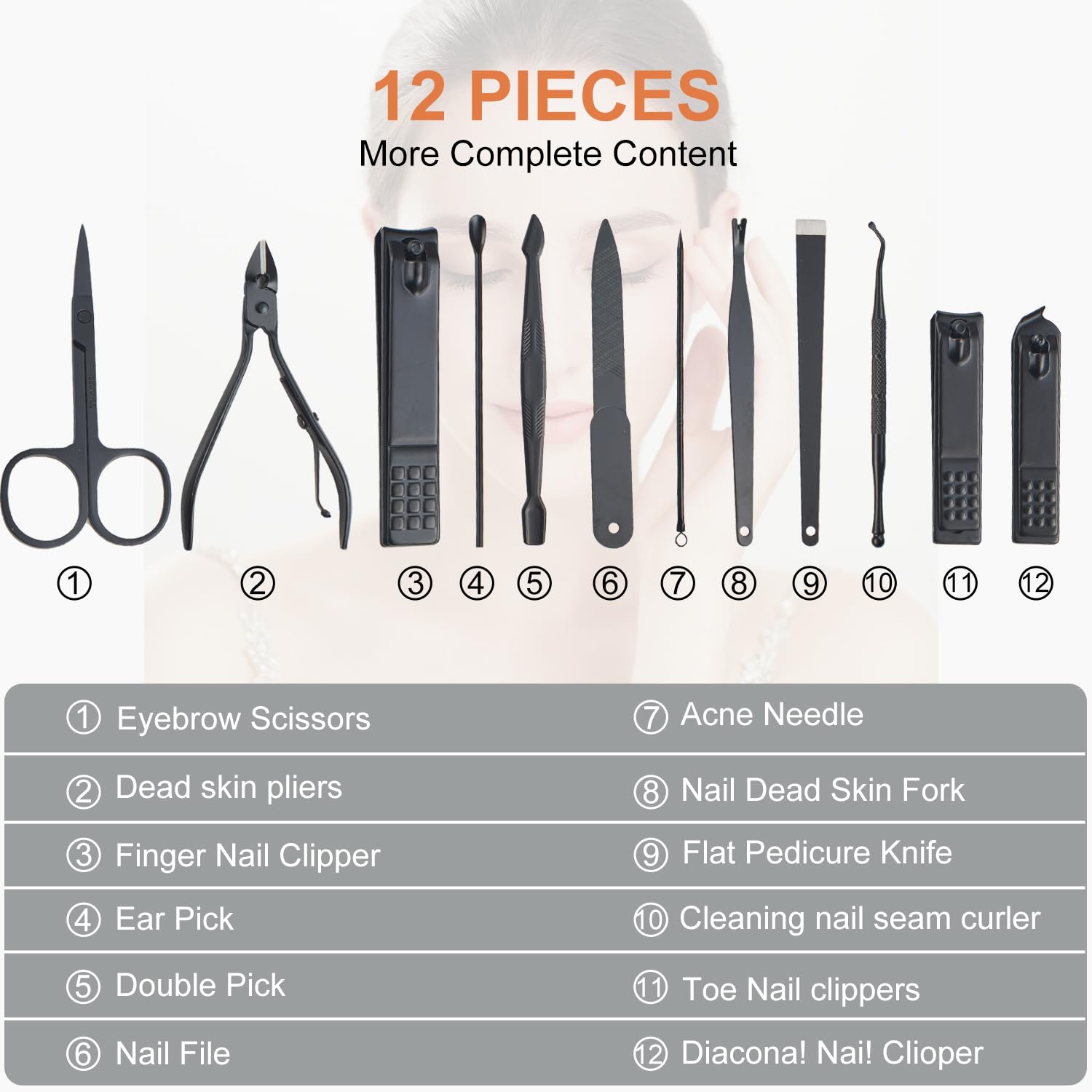 Tumkun herramienta cuidado pies, uñas y piel compacta.