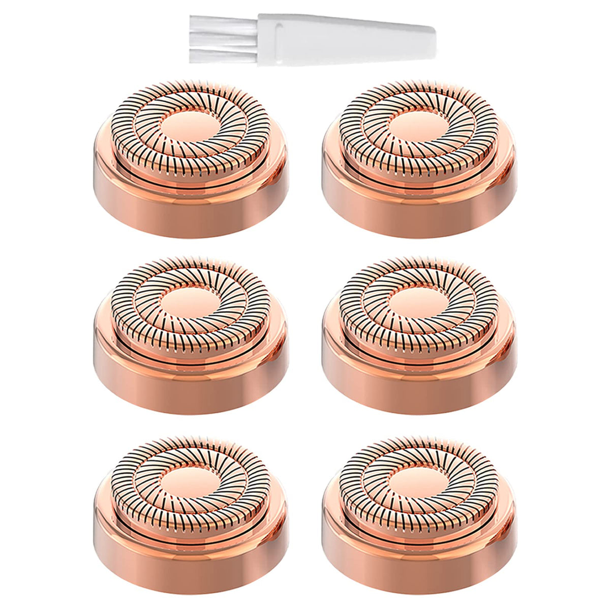 Tuokiy Gen 2: cabezales de reemplazo para Flawless, compatibles y listos para un cuidado facial cómodo.