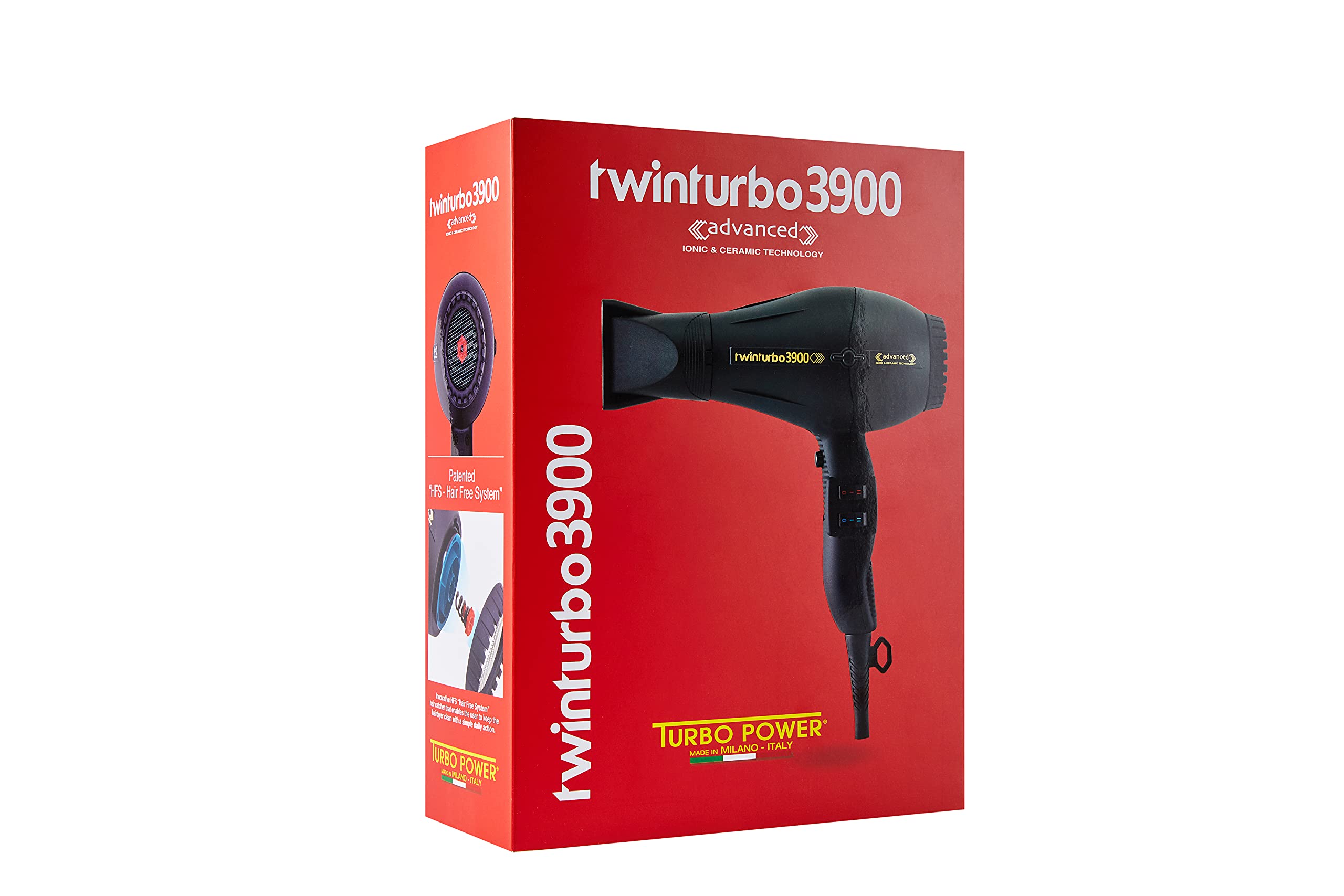 Turbo Power Twin Turbo 3900 diseño ergonómico ligero para uso cómodo