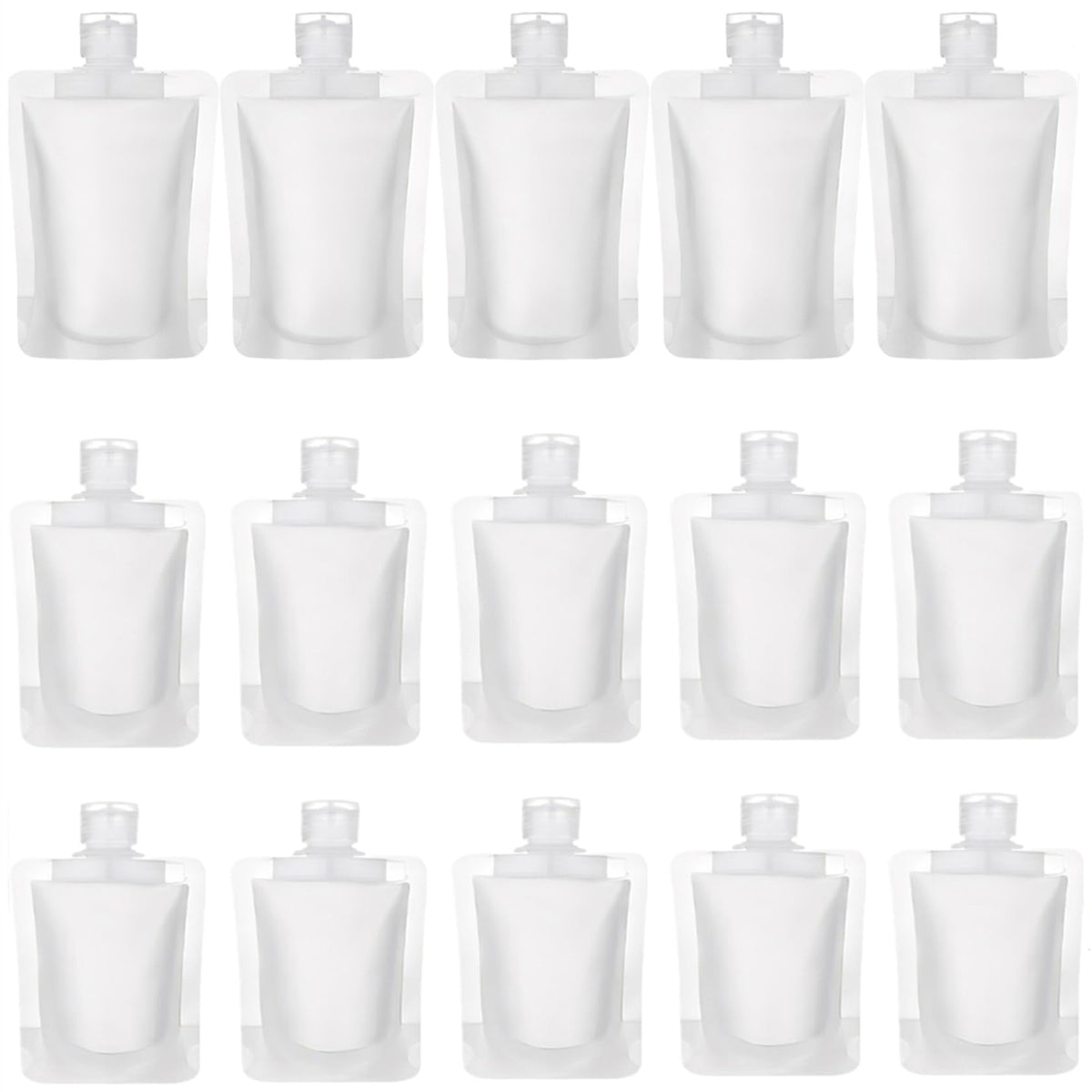 Tuzazo envases viaje 30ml con tapa segura para viajes sin fugas