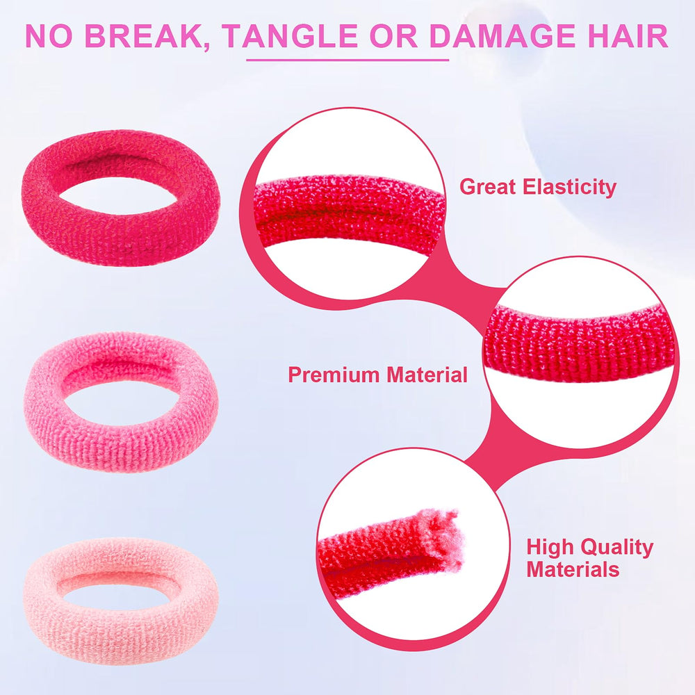 TVINLIK bandas para cabello de pelo delgado, sujeción estable para peinados finos.
