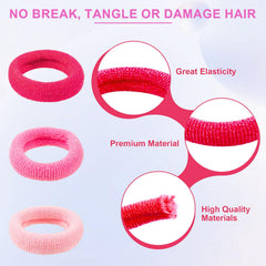 TVINLIK bandas para cabello de pelo delgado, sujeción estable para peinados finos.