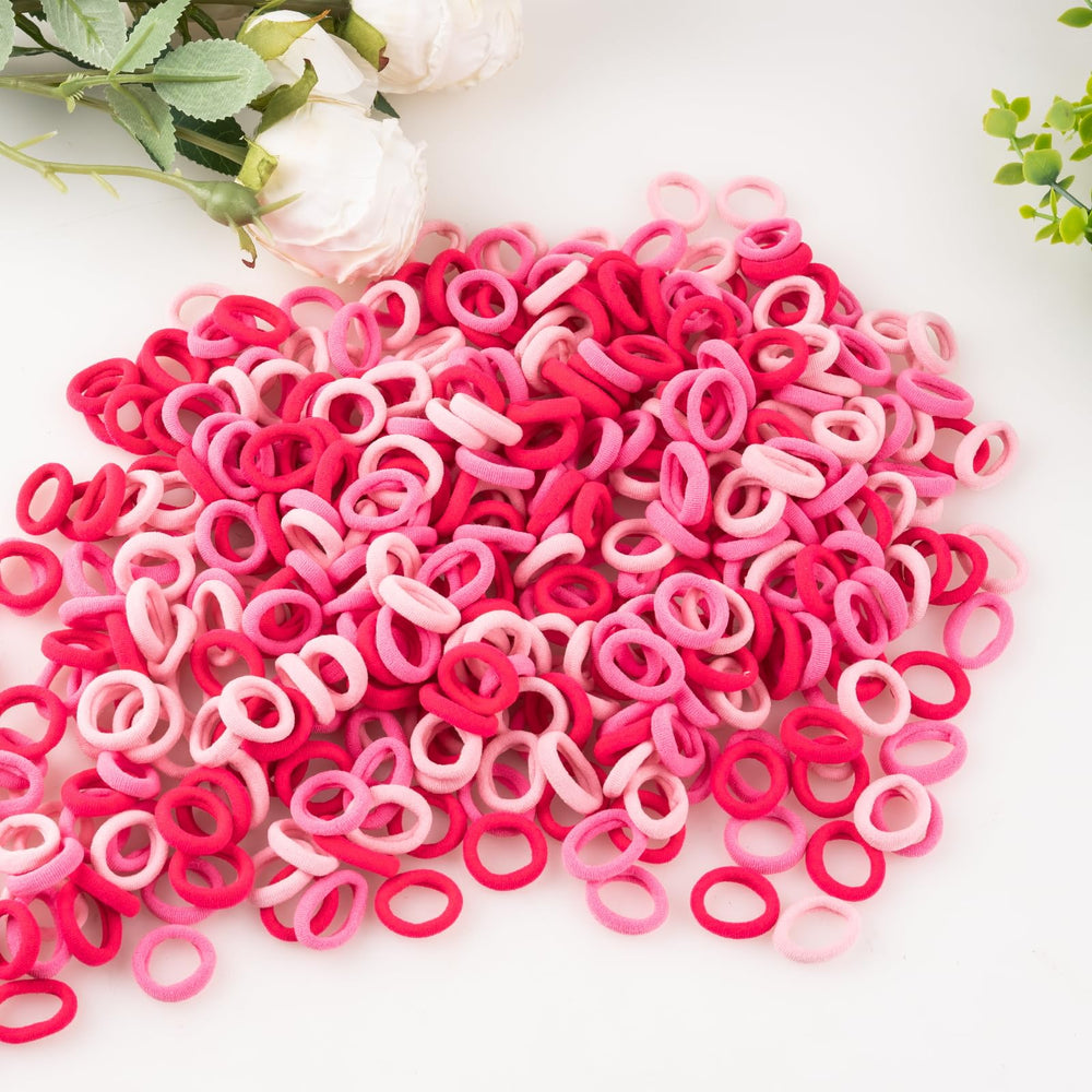 TVINLIK elásticos para cabello para niñas, suaves y seguros para el uso diario.