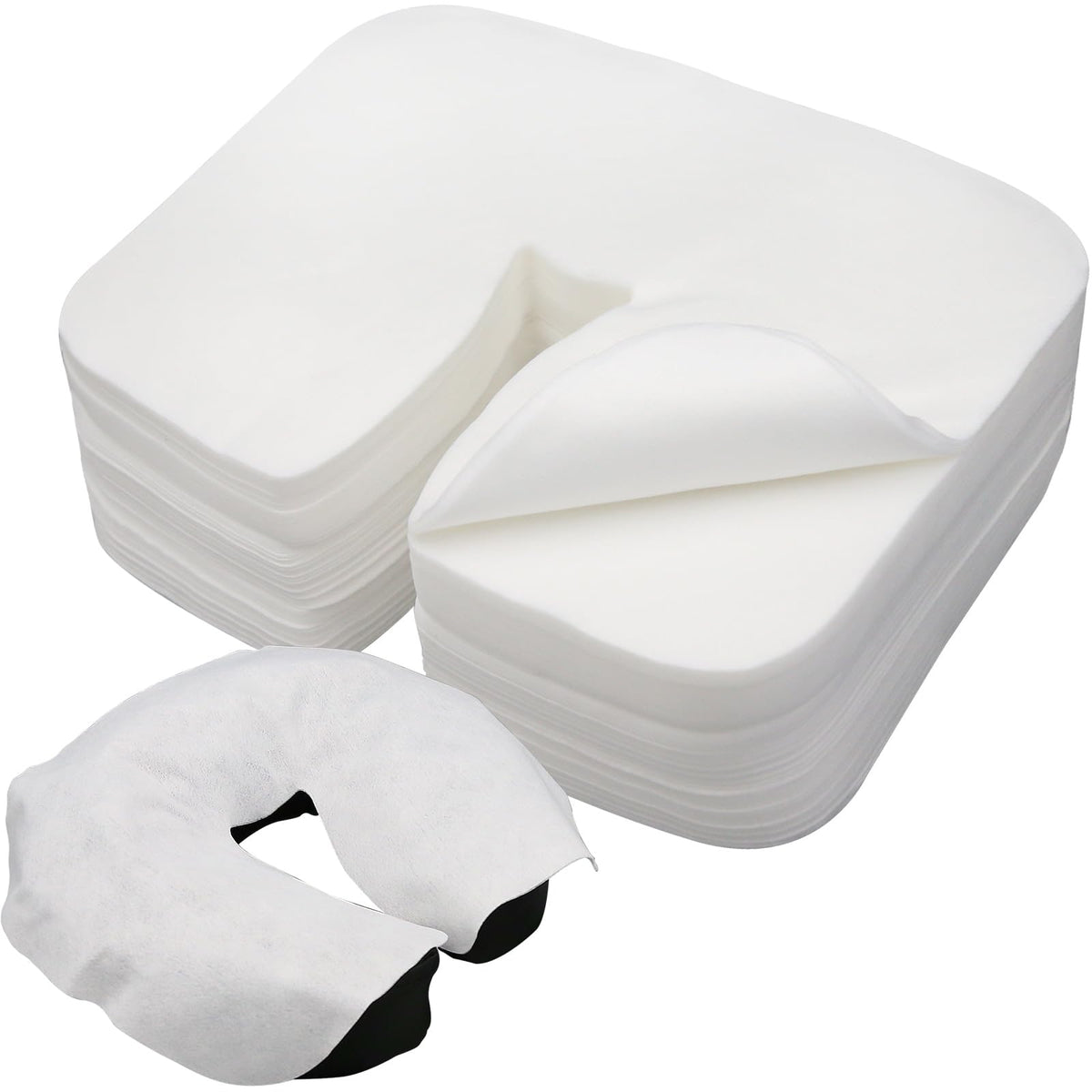 Tvvcalk fundas desechables para cabezal de masaje, ultra suaves para mayor comodidad.