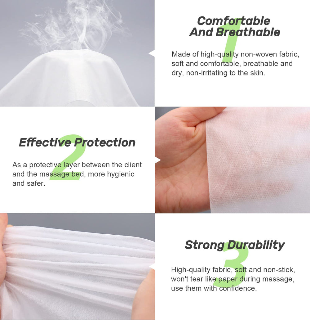 Tvvcalk textil no tejido desechable, material suave y transpirable.