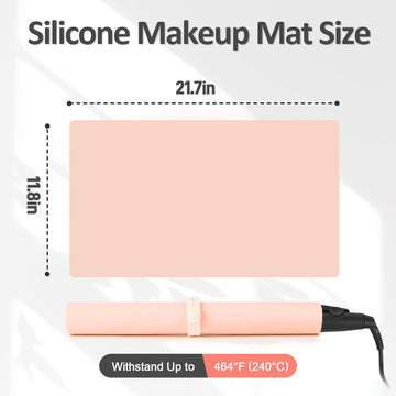 TWAKAP tapete silicona para tocador limpieza facil despues de maquillaje