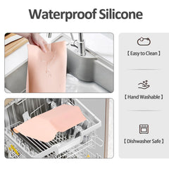 TWAKAP tapete silicona para tocador proteccion de la encimera contra manchas