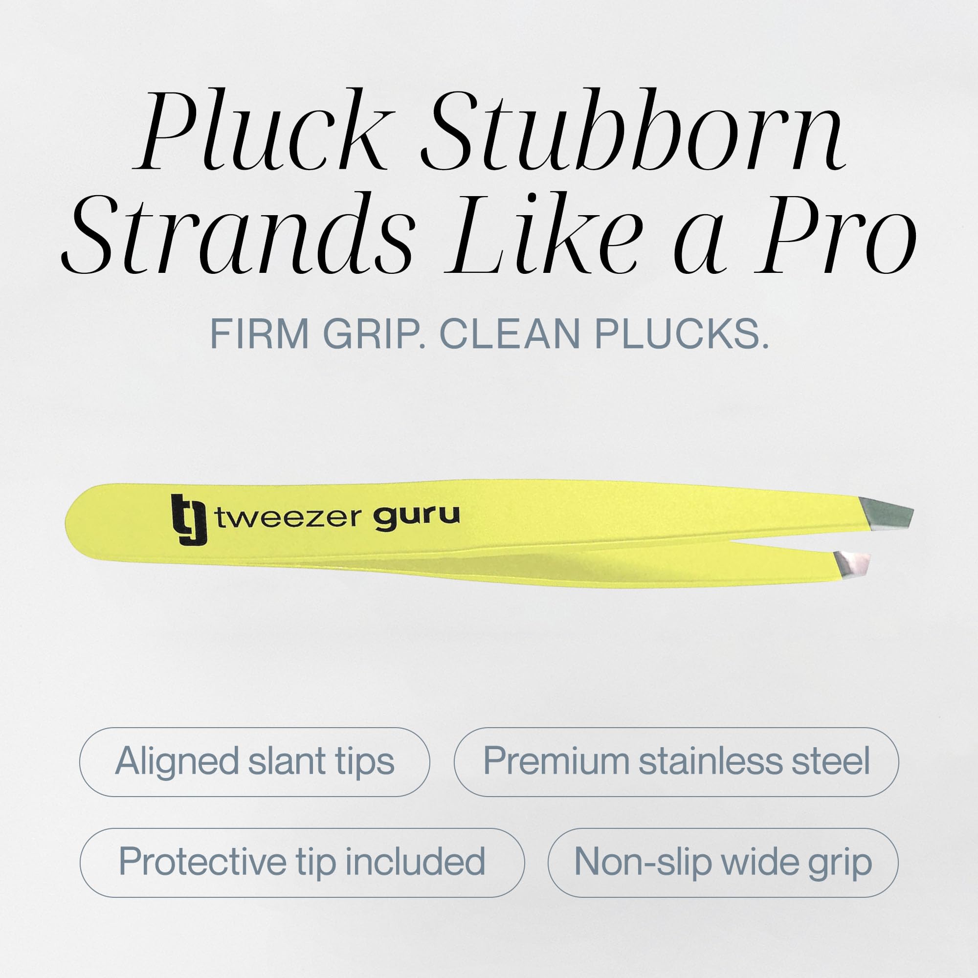 TWEEZER GURU punta afilada para pelo encarnado con precision.