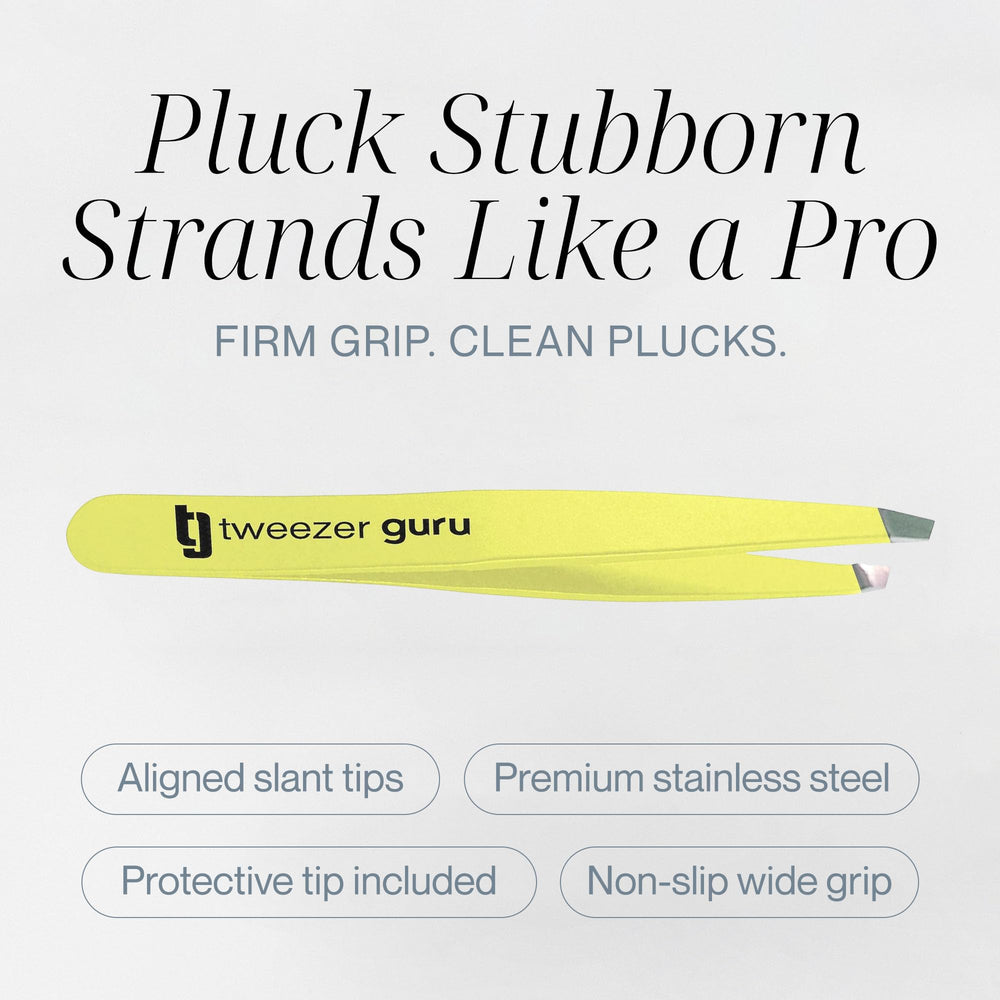 TWEEZER GURU punta afilada para pelo encarnado con precision.