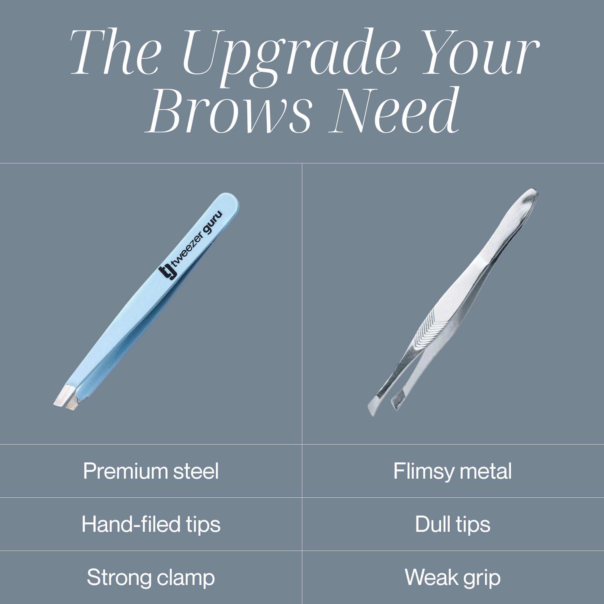 TWEEZER GURU uso diario ideal para retoques rápidos