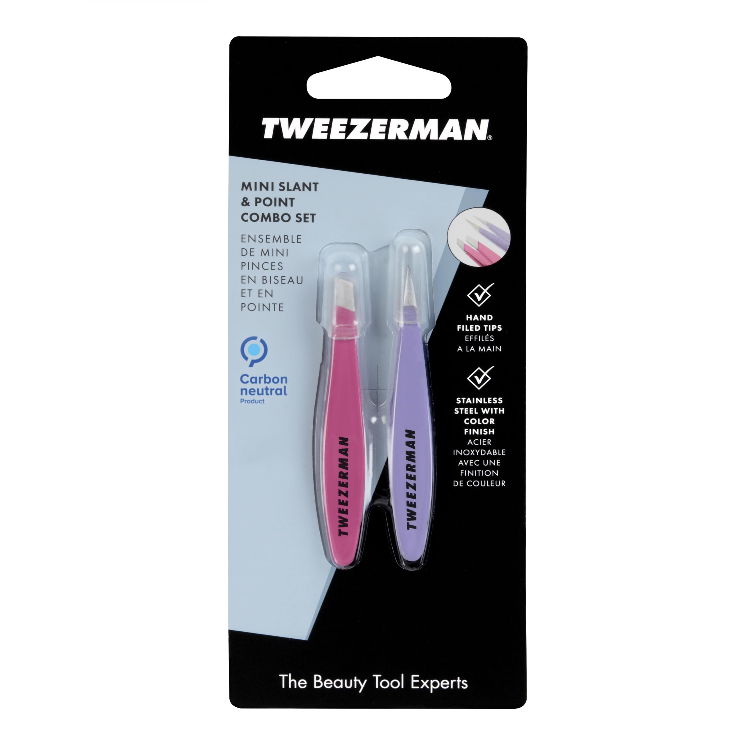 Calibración precisa de Tweezerman para control y comodidad.