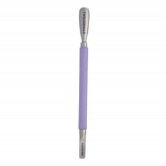 Tweezerman empujador doble cara morado para cutículas con precisión.