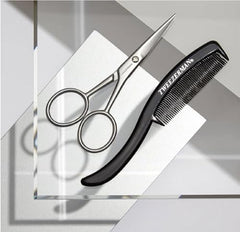 Peine para bigote Tweezerman G.E.A.R.: alineación precisa de pelos
