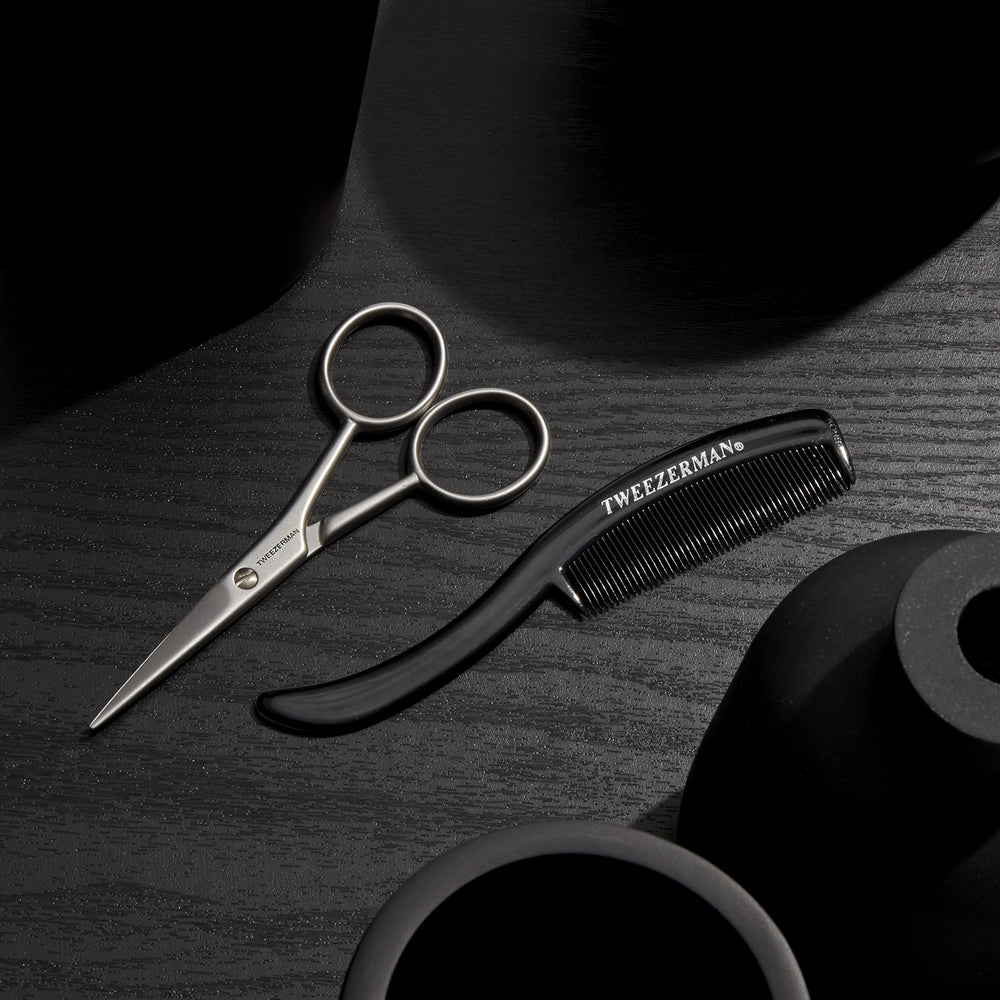 Estuche negro Tweezerman G.E.A.R.: herramientas para retoques en cualquier lugar