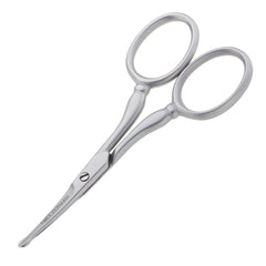Tijeras Tweezerman G.E.A.R. para vello facial, diseño compacto para retoques precisos.