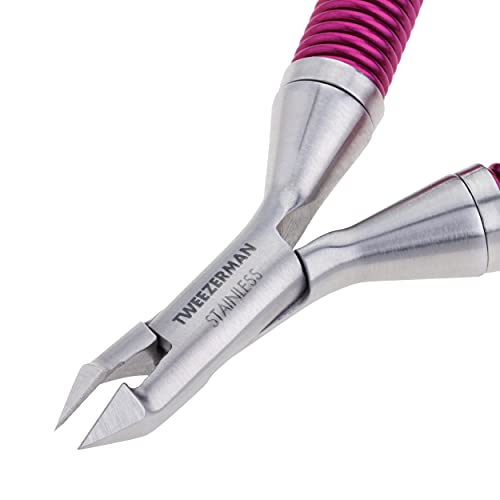 Tweezerman Grip & Snip espiral, puntas afiladas para cortes precisos en casa.