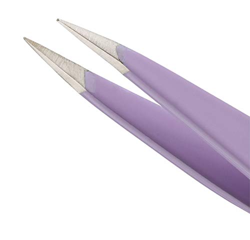 Pinzas Tweezerman de punta fina para cejas para extracción de vello fino.