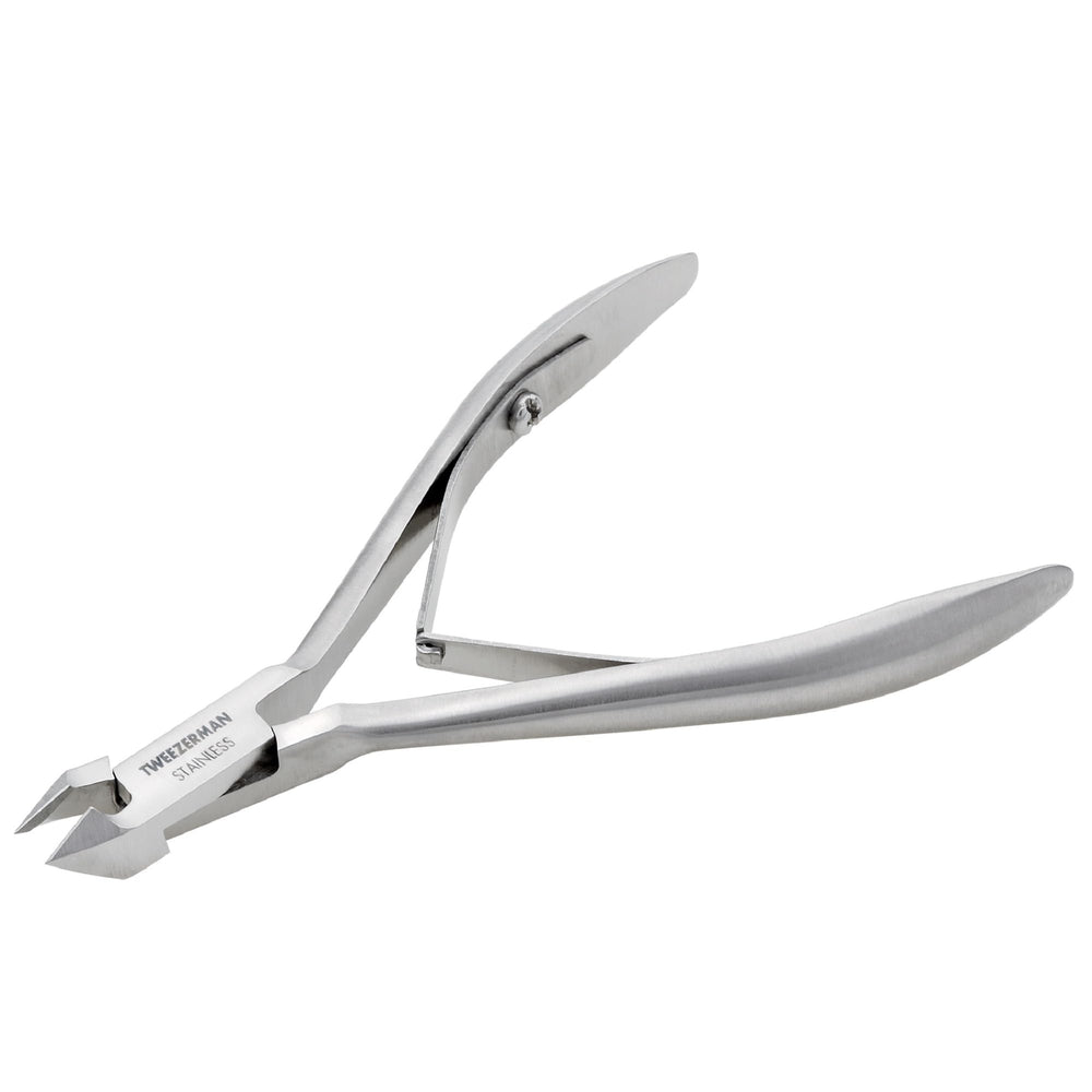 Tweezerman Rockhard: cuchilla de corte de cutículas para manicuras precisas.