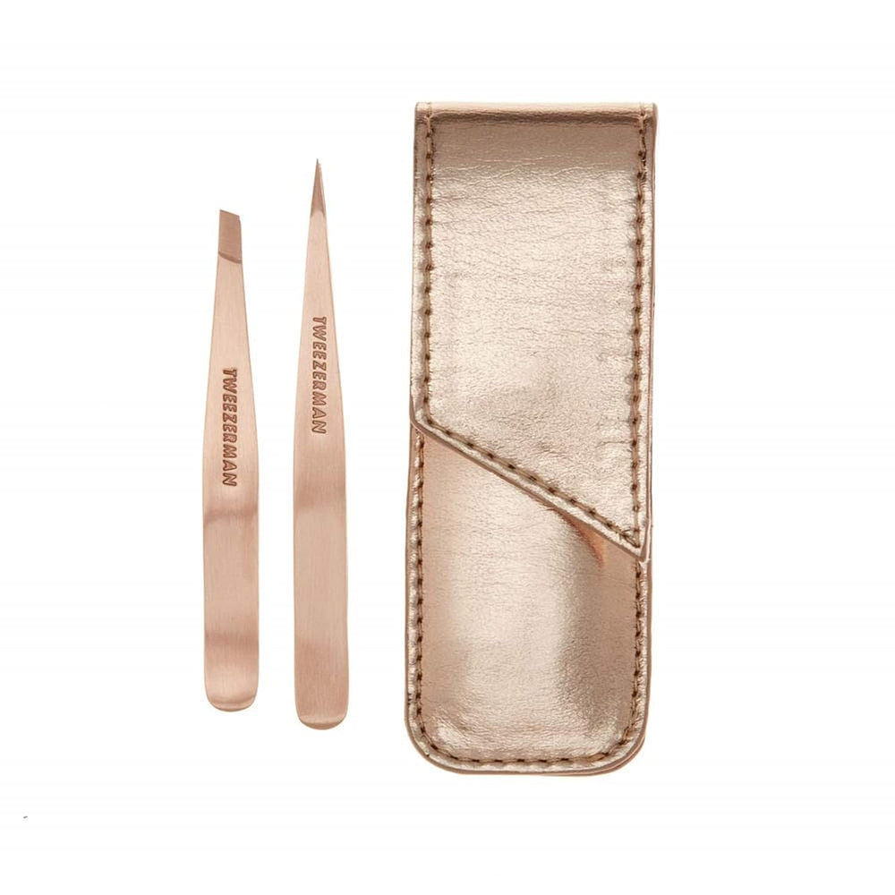 Tweezerman Rose Gold Petite Point: précision d'épilation à la racine.